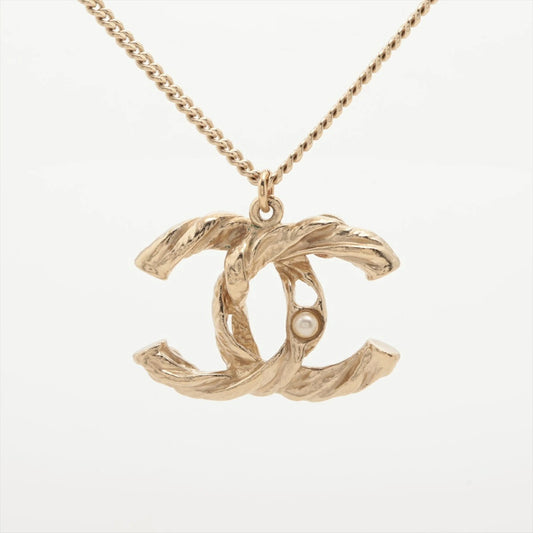 Chanel Coco Mark Necklace, Pearl A11A
