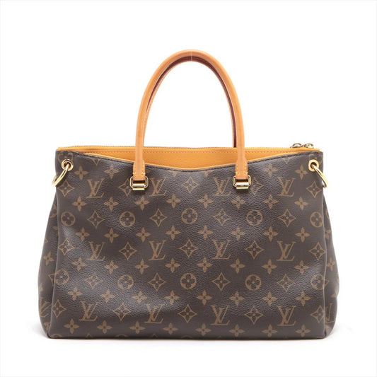 Louis Vuitton Monogram Pallas M40929 Tote Bag with Strap
