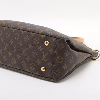 Louis Vuitton Monogram Pallas M40929 Tote Bag with Strap