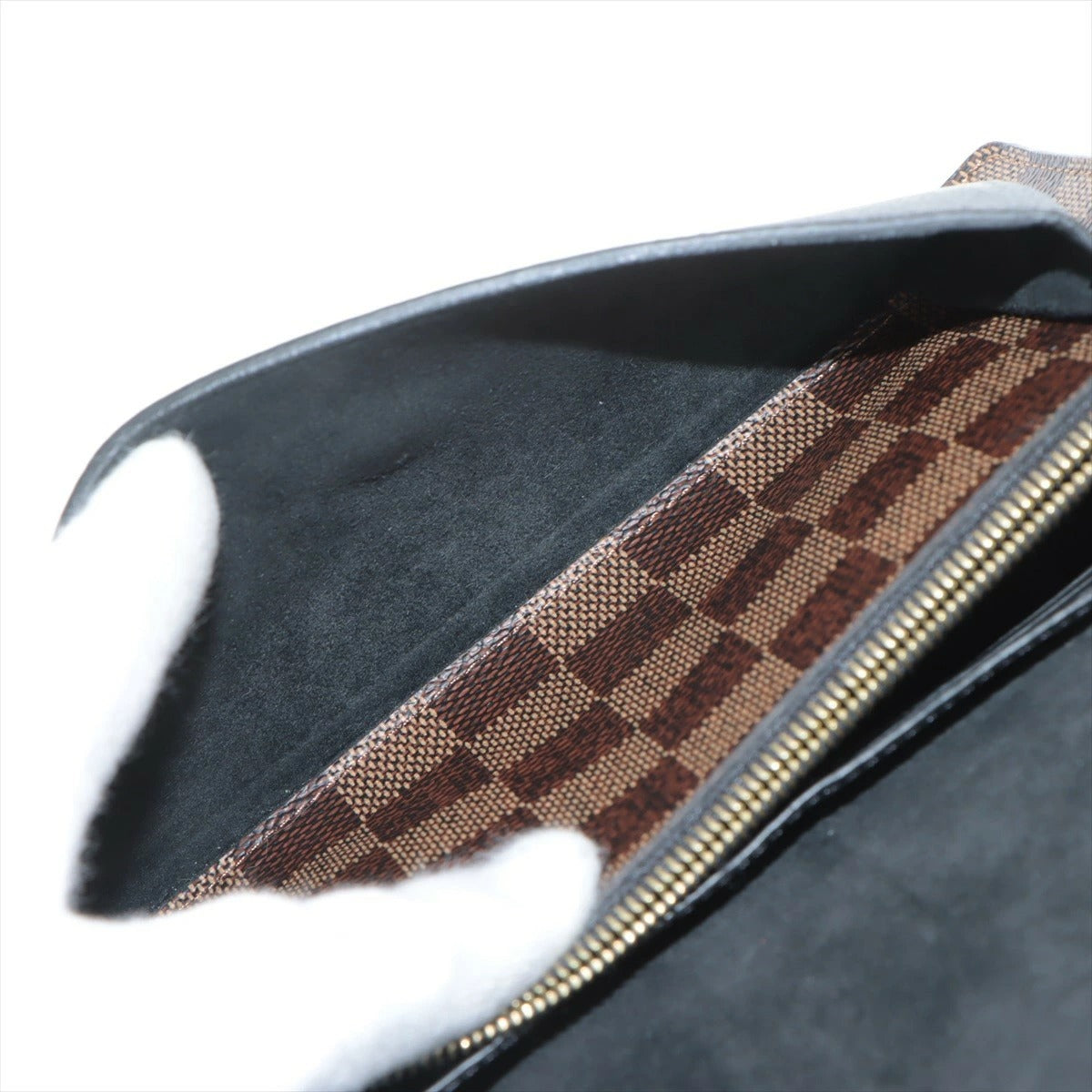 Louis Vuitton Damier Vavin Chain Wallet N60221 Crossbody Bag