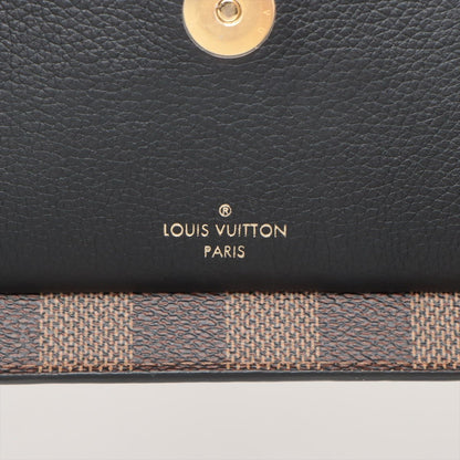 Louis Vuitton Damier Vavin Chain Wallet N60221 Crossbody Bag