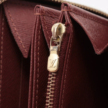 Louis Vuitton Monogram Zippy Wallet M60017 Round Zip Long Wallet Brown