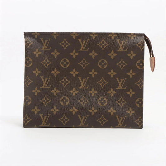 Louis Vuitton Monogram Poche Toilette 26 M47542 Clutch Pouch