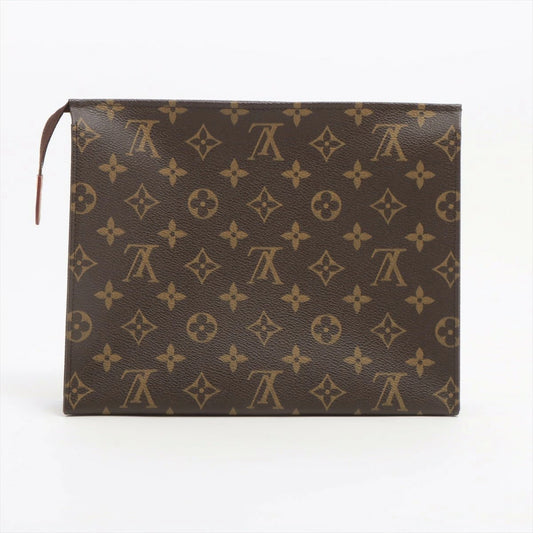 Louis Vuitton Monogram Poche Toilette 26 M47542 Clutch Pouch