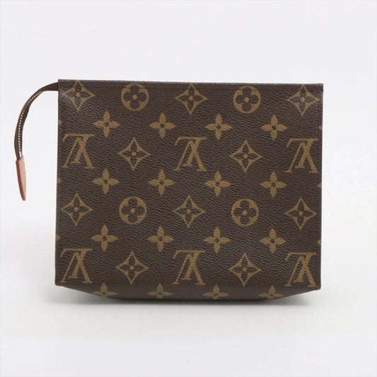 Louis Vuitton Monogram Poche Toilette 19 M47544 Pouch Clutch