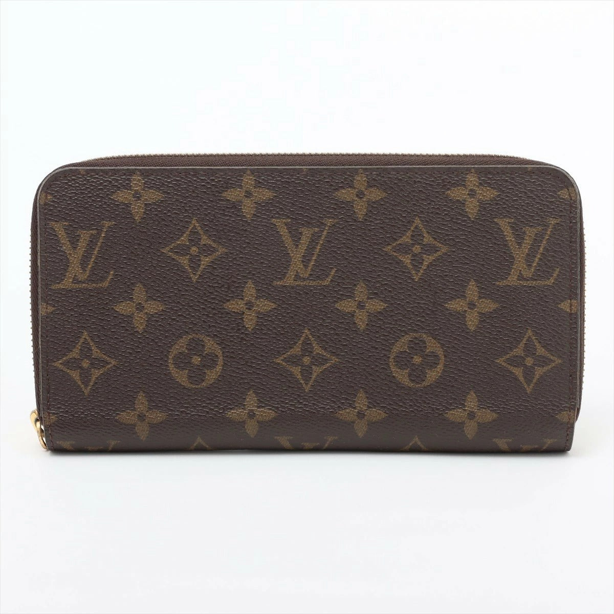 Louis Vuitton Monogram Zippy Wallet M41896 Round Zip Long Wallet Coquelicot