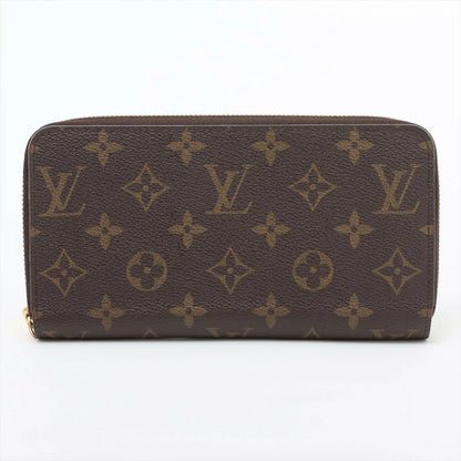 Louis Vuitton Monogram Zippy Wallet M41896 Round Zip Long Wallet Coquelicot