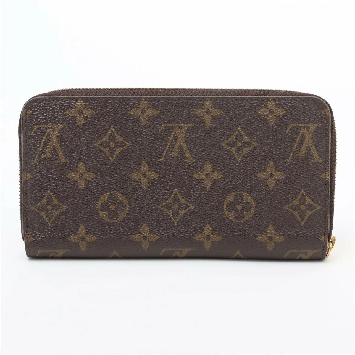 Louis Vuitton Monogram Zippy Wallet M41896 Round Zip Long Wallet Coquelicot