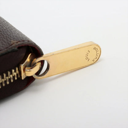 Louis Vuitton Monogram Zippy Wallet M41896 Round Zip Long Wallet Coquelicot
