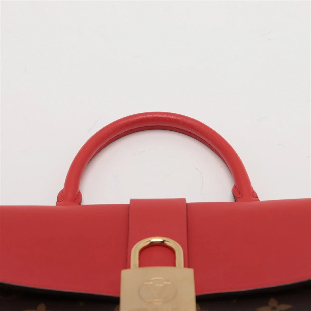 Louis Vuitton Monogram Locky BB M44322 Shoulder Bag Coquelicot