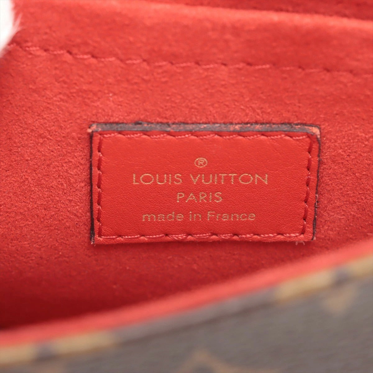 Louis Vuitton Monogram Locky BB M44322 Shoulder Bag Coquelicot