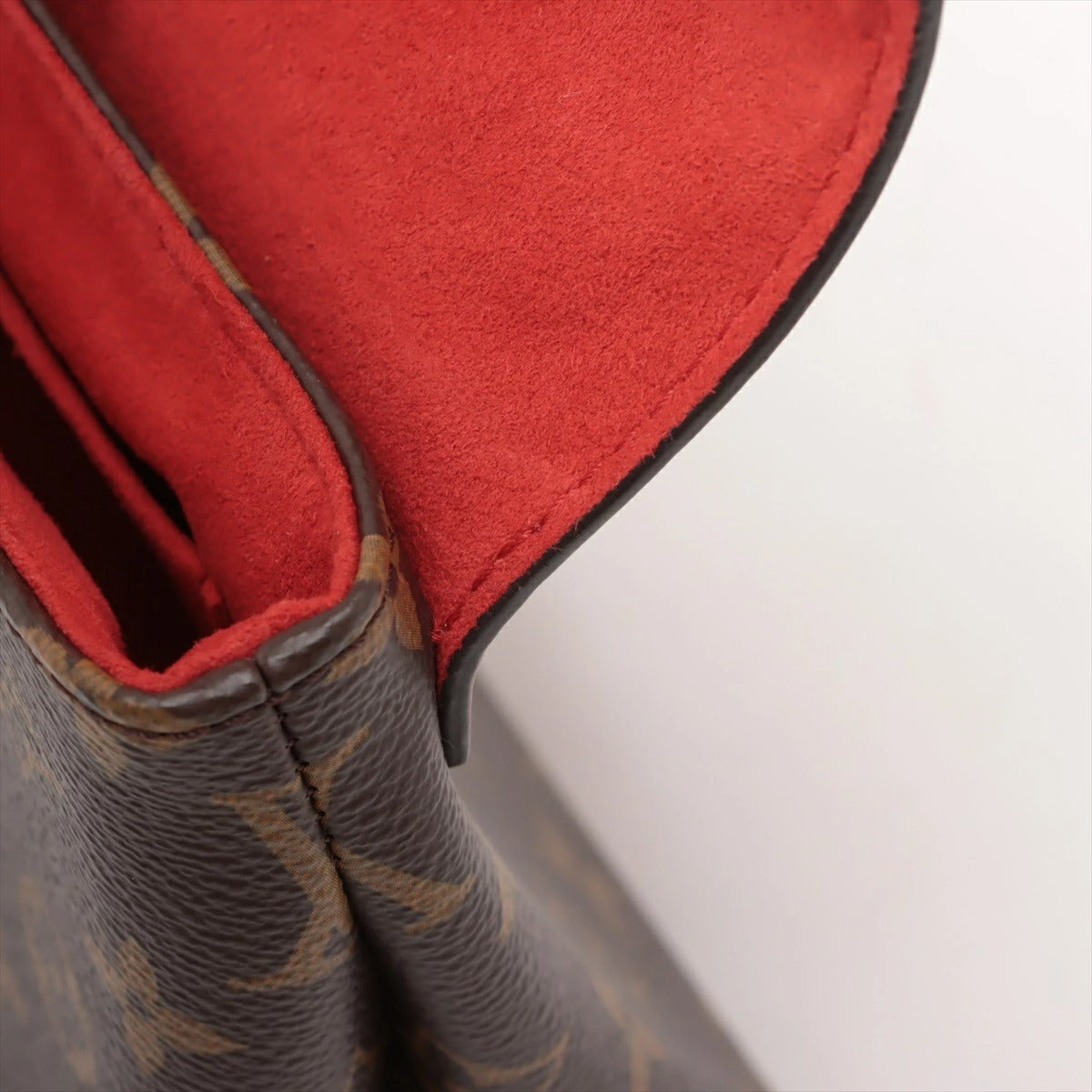 Louis Vuitton Monogram Locky BB M44322 Shoulder Bag Coquelicot