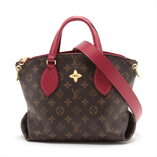 Louis Vuitton Monogram Flower Zip Tote PM M44350