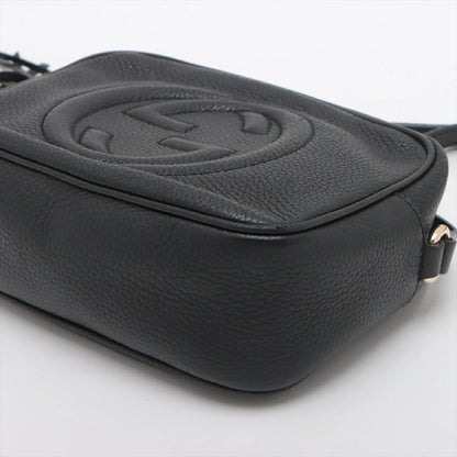 Gucci Soho Shoulder Bag 308364 Crossbody Bag Black