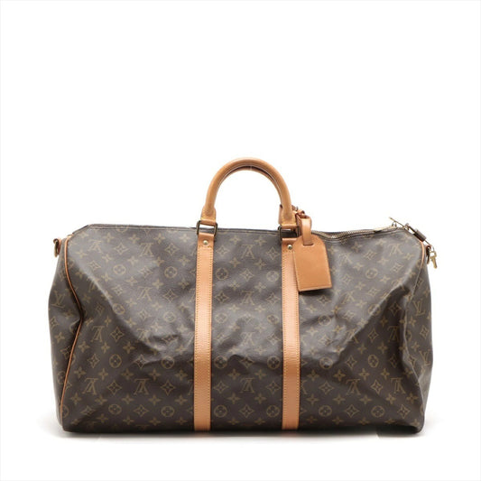 Louis Vuitton Monogram Keepall Bandouliere 55 M41414 Boston Bag
