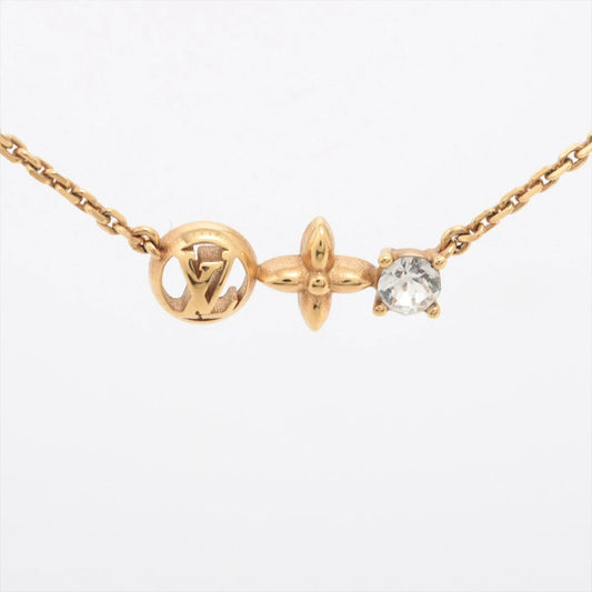 Louis Vuitton Collier Petit Louis Necklace M00368 Logo
