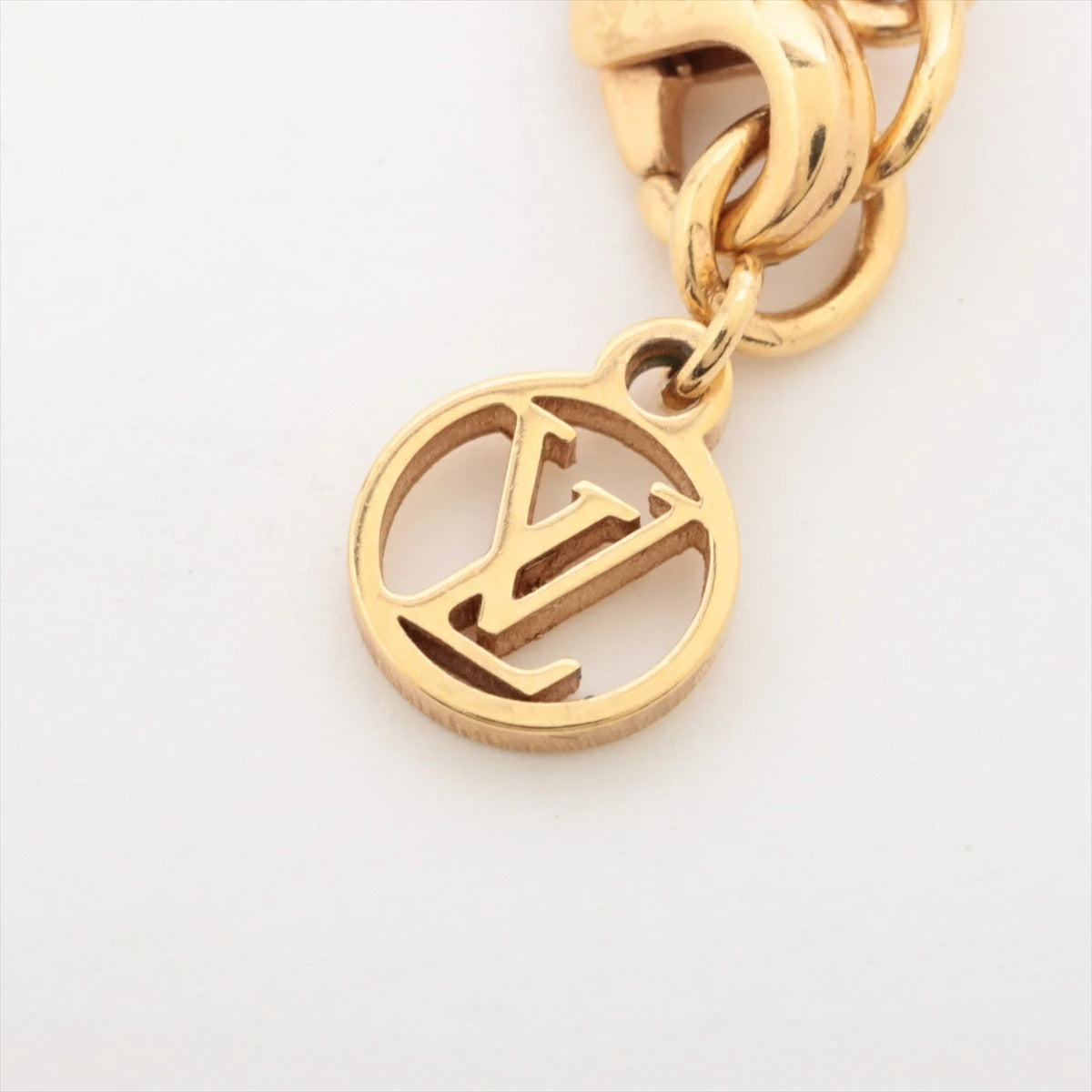 Louis Vuitton Collier Petit Louis Necklace M00368 Logo