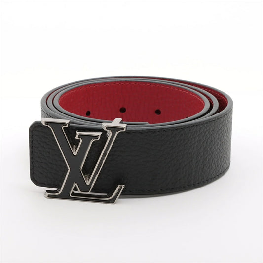 Louis Vuitton Santur Tilt Reverse Belt M0076 85/34 Black/Red