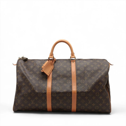 Louis Vuitton Monogram Keepall 55 M41424 Boston Bag