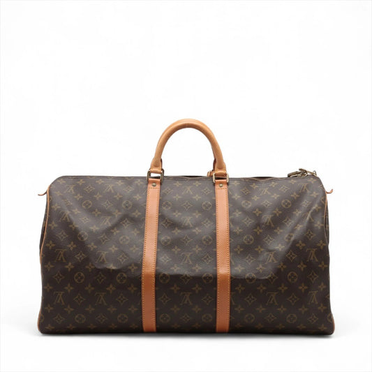 Louis Vuitton Monogram Keepall 55 M41424 Boston Bag