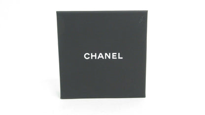 Chanel Coco Mark B24K Earrings, Coco Flower Earrings, Silver/Gold