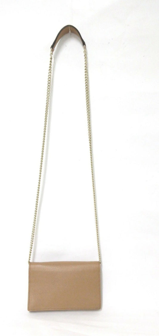 Gucci Leather Chain Wallet 598211