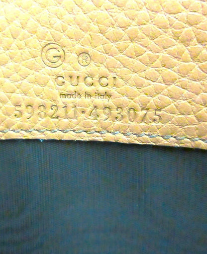 Gucci Leather Chain Wallet 598211