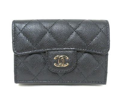 Chanel Matelasse Caviar Skin Compact Wallet, No. 31