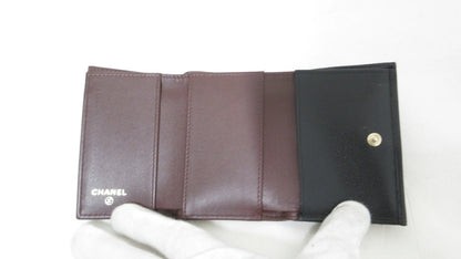 Chanel Matelasse Caviar Skin Compact Wallet, No. 31