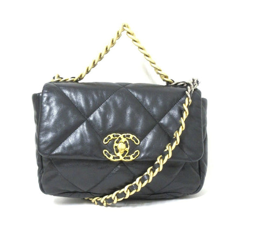 Chanel 19 Lambskin Chain Shoulder Bag, No. 28
