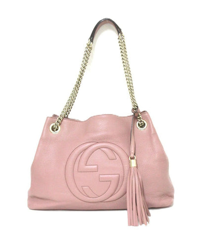 Gucci Soho Leather Chain Tote Bag 308982