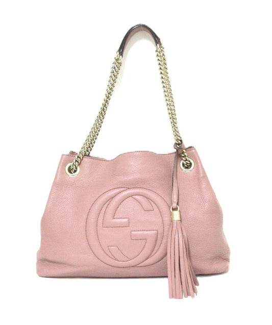 Gucci Soho Leather Chain Tote Bag 308982