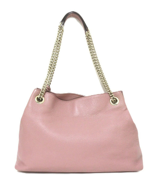 Gucci Soho Leather Chain Tote Bag 308982