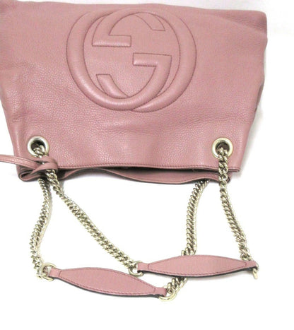 Gucci Soho Leather Chain Tote Bag 308982