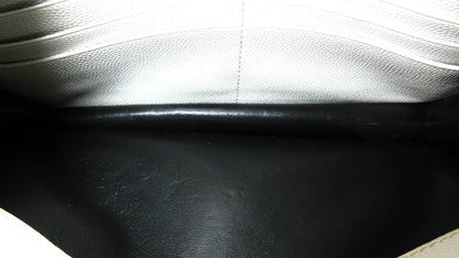 Yves Saint Laurent Paris Cassandra Leather Chain Wallet 393953