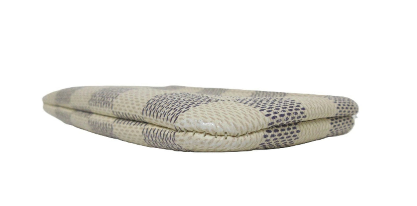 Louis Vuitton Damier Azur Pochette Cle N62659 Coin Case