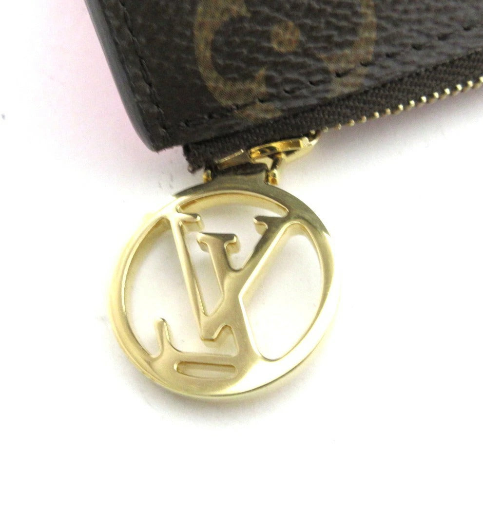 Louis Vuitton Monogram Portefeuille Lisa M82383 Rose Lollipop RFID Bifold Wallet