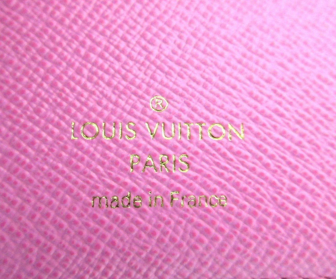 Louis Vuitton Monogram Portefeuille Lisa M82383 Rose Lollipop RFID Bifold Wallet
