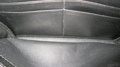 YvesSaint Laurent Paris YSL Line Crocodile Embossed Long Wallet 372266