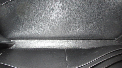 YvesSaint Laurent Paris YSL Line Crocodile Embossed Long Wallet 372266