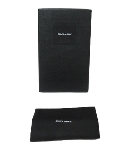 YvesSaint Laurent Paris YSL Line Crocodile Embossed Long Wallet 372266