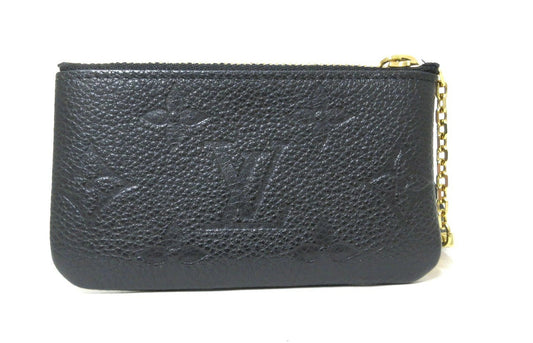 Louis Vuitton Empreinte Pochette Cles M80879 Black Coin Case