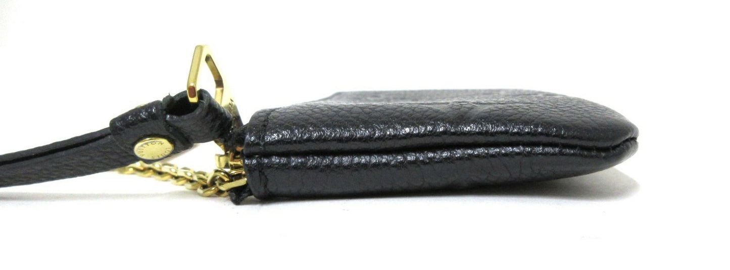 Louis Vuitton Empreinte Pochette Cles M80879 Black Coin Case