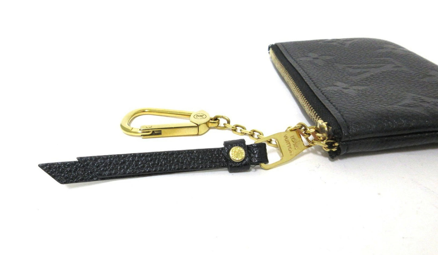 Louis Vuitton Empreinte Pochette Cles M80879 Black Coin Case