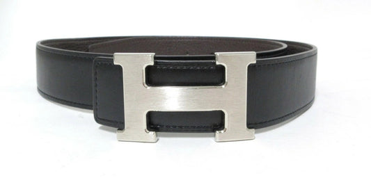 Hèrmes Constance reversible H-belt  size 85