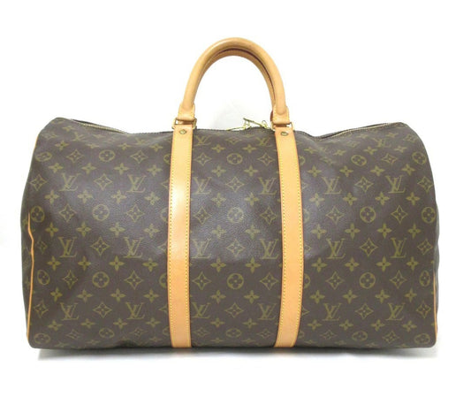 Louis Vuitton Monogram Keepall 50 M41426 Boston Bag