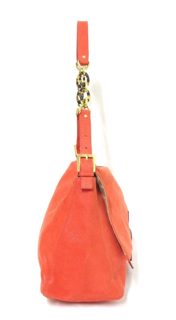 Fendi Big Mamma Leather Chain Shoulder Bag 8BR638