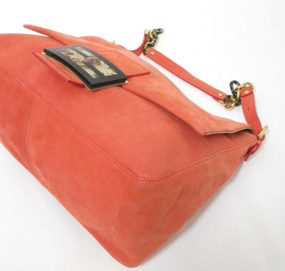 Fendi Big Mamma Leather Chain Shoulder Bag 8BR638