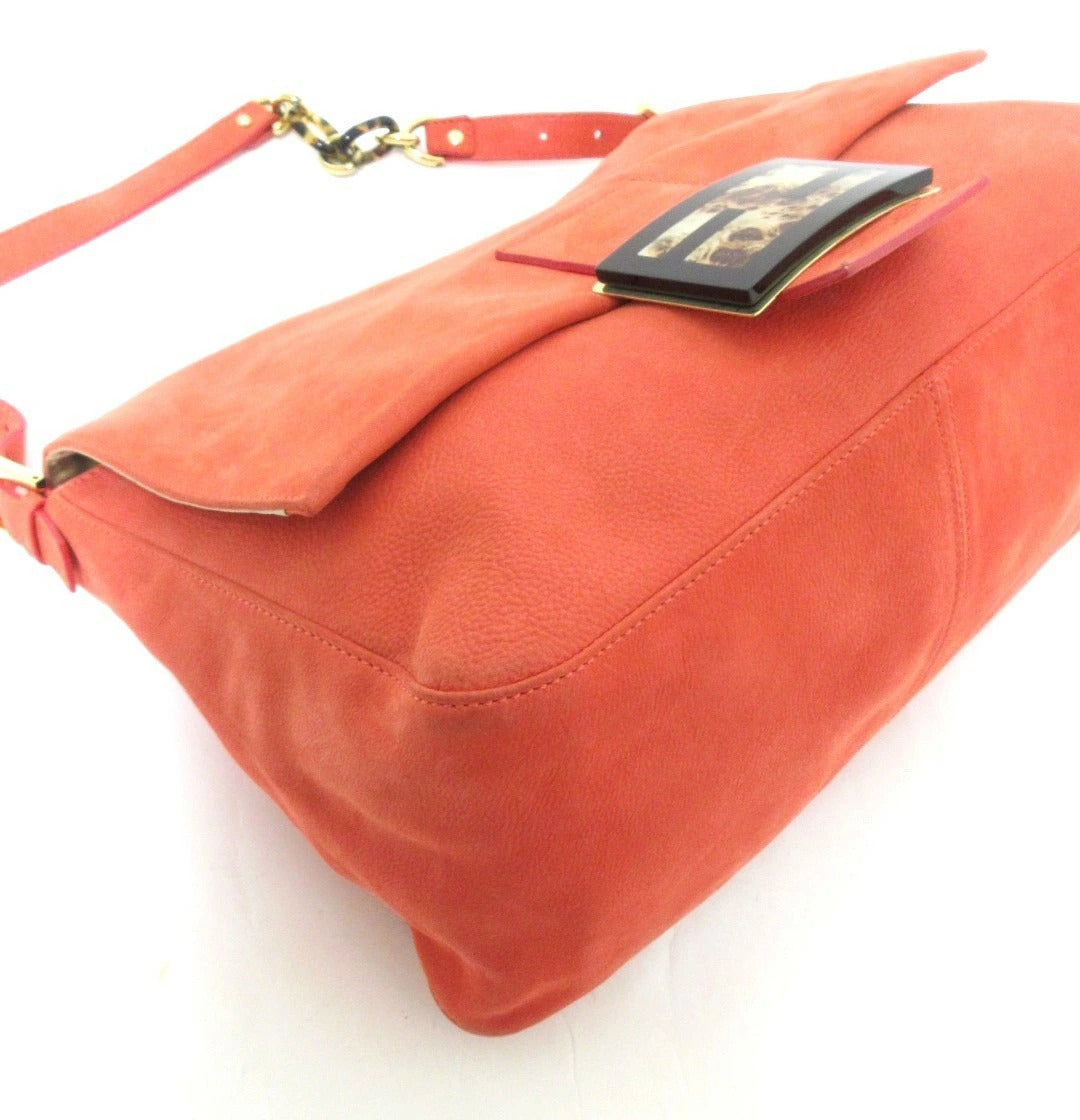 Fendi Big Mamma Leather Chain Shoulder Bag 8BR638