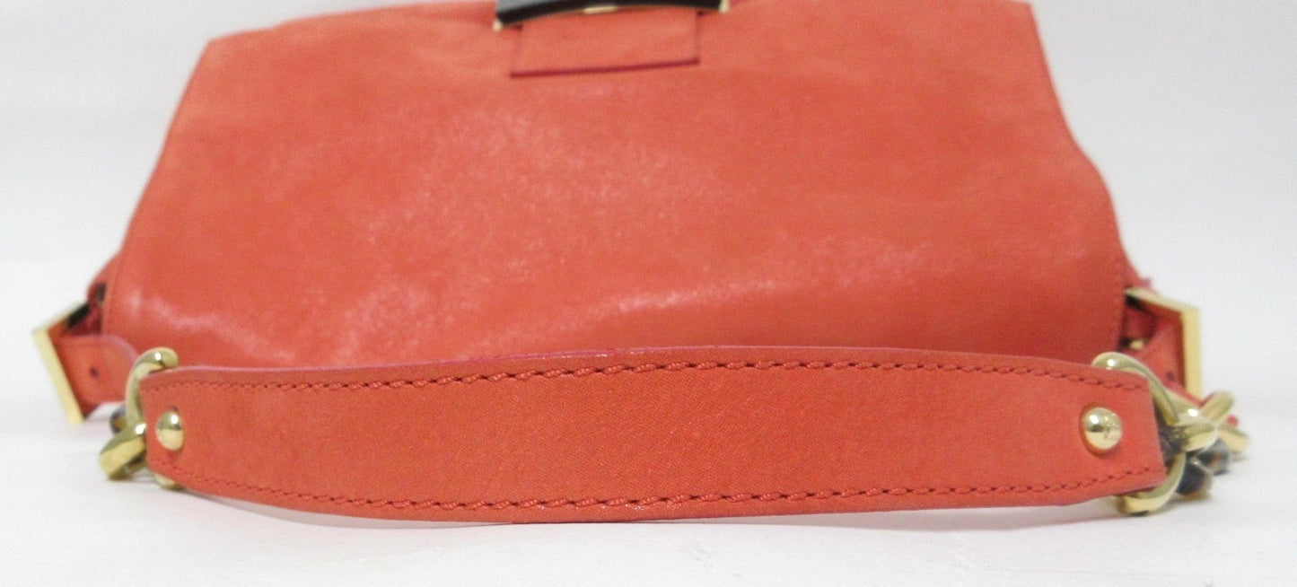 Fendi Big Mamma Leather Chain Shoulder Bag 8BR638